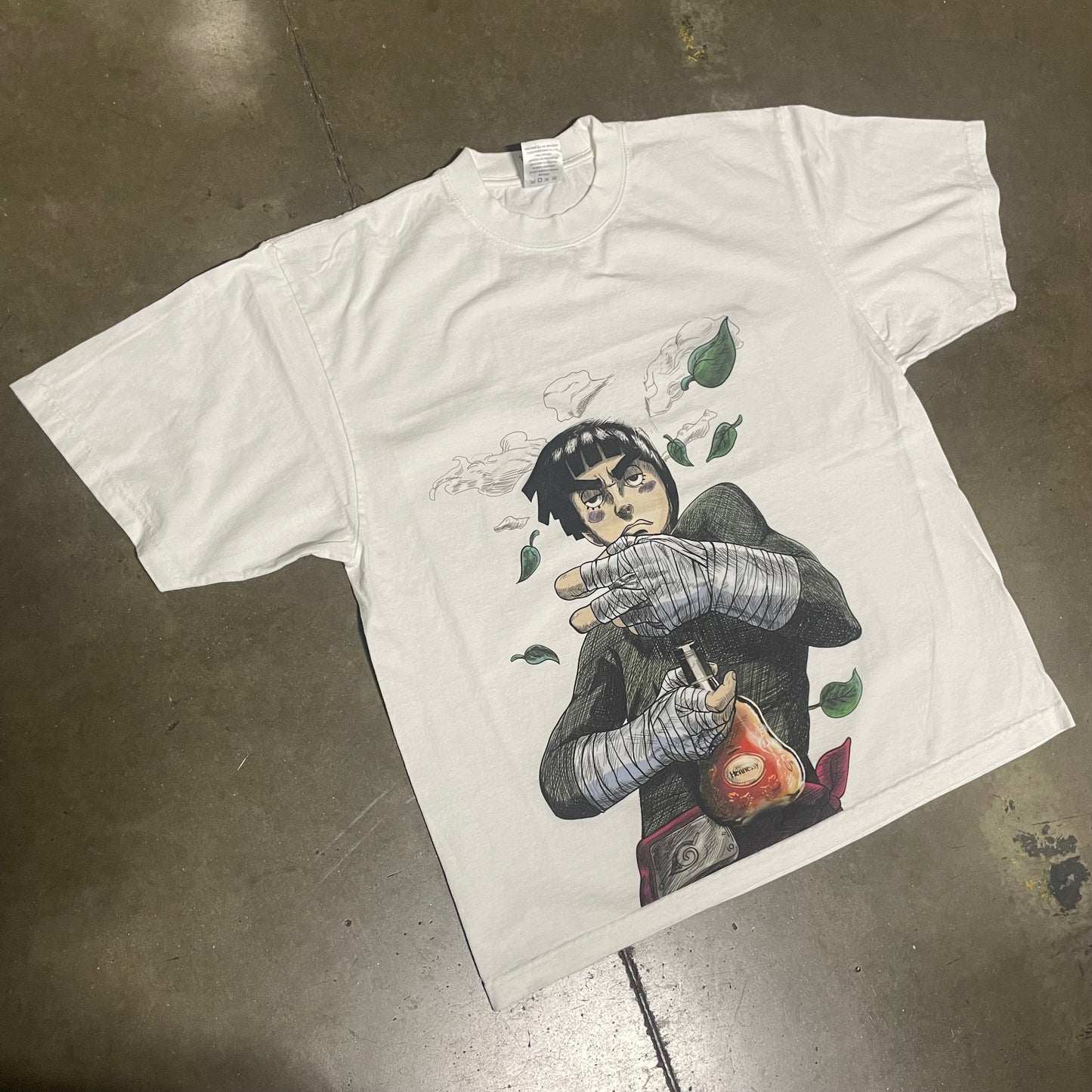 DRUNKEN FIST: ROCK LEE 001 TEE (pre order ship date: 7/21/24)