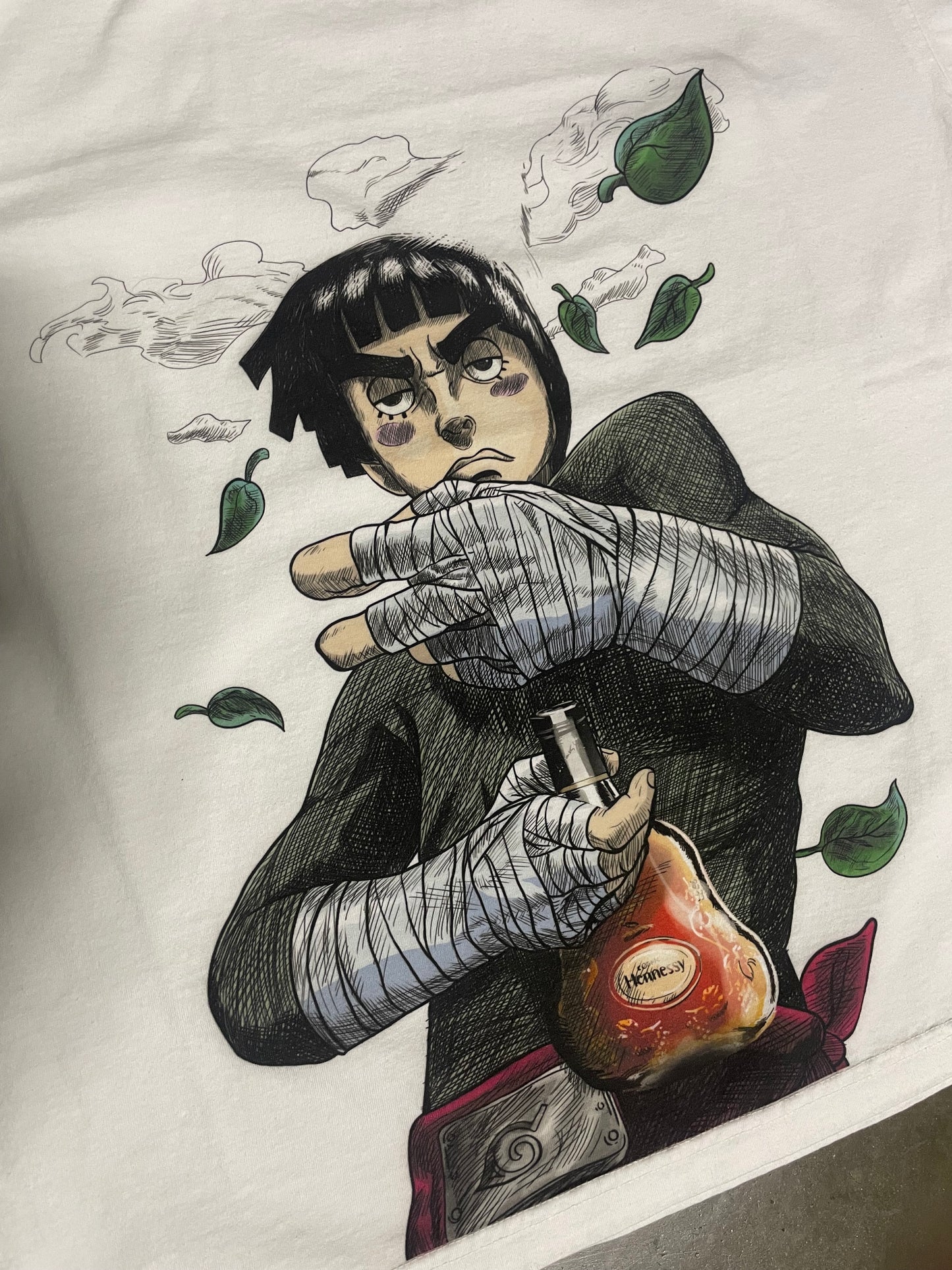 DRUNKEN FIST: ROCK LEE 001 TEE (pre order ship date: 7/21/24)