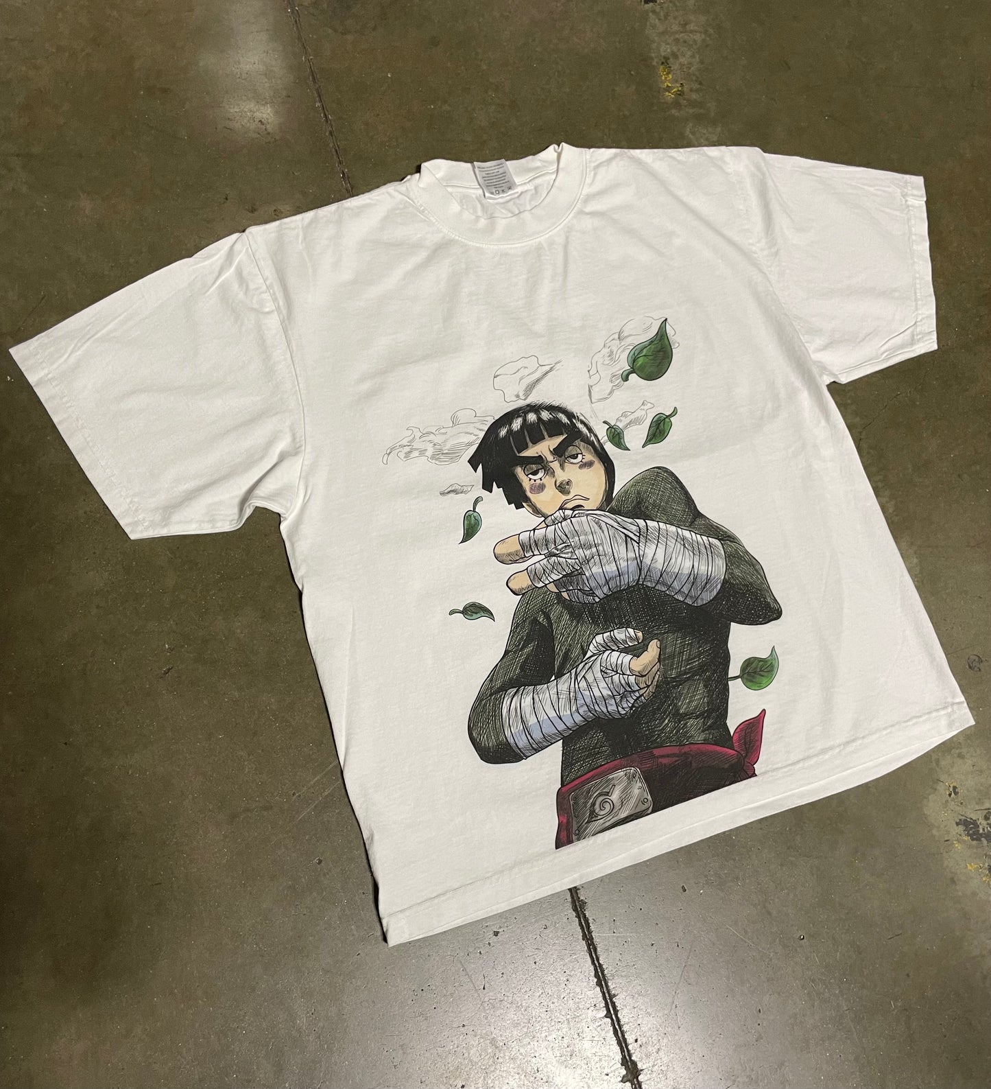 DRUNKEN FIST: ROCK LEE 001 TEE (pre order ship date: 7/21/24)