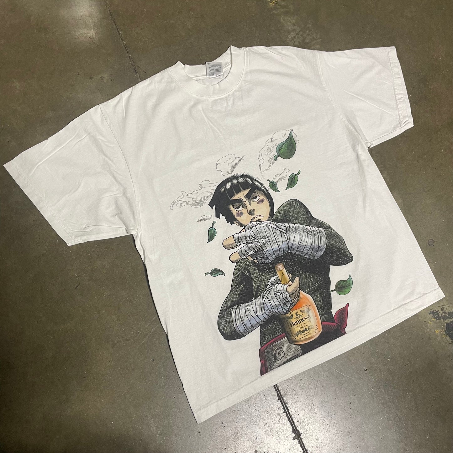 DRUNKEN FIST: ROCK LEE 001 TEE (pre order ship date: 7/21/24)