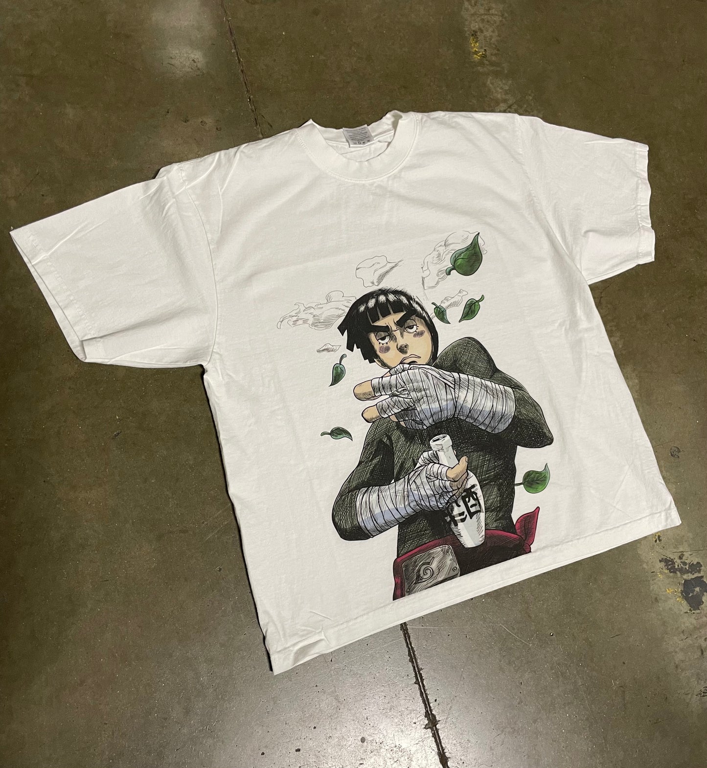 DRUNKEN FIST: ROCK LEE 001 TEE (pre order ship date: 7/21/24)