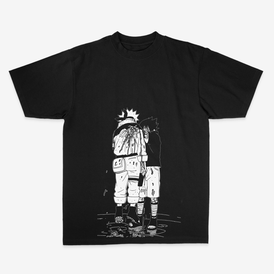 NARUTO SASUKE TEE(BW)