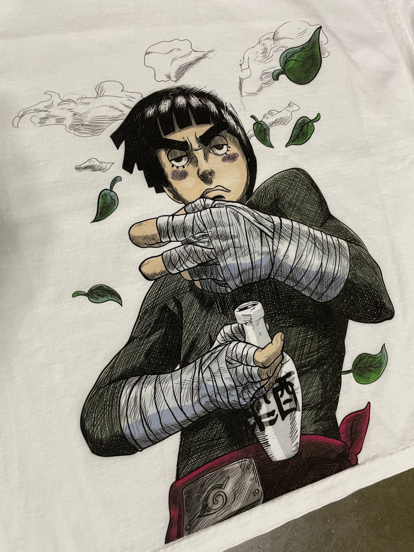 DRUNKEN FIST: ROCK LEE 001 TEE (pre order ship date: 7/21/24)