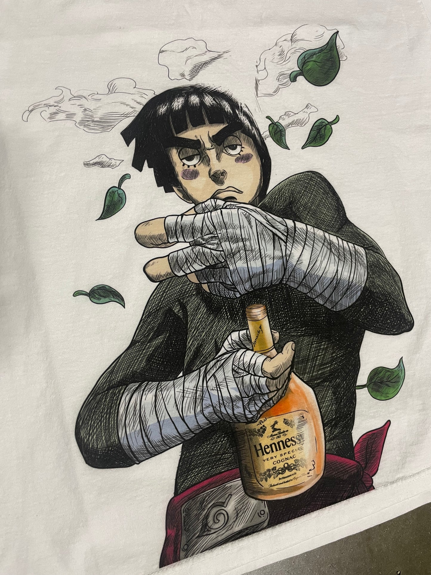 DRUNKEN FIST: ROCK LEE 001 TEE (pre order ship date: 7/21/24)