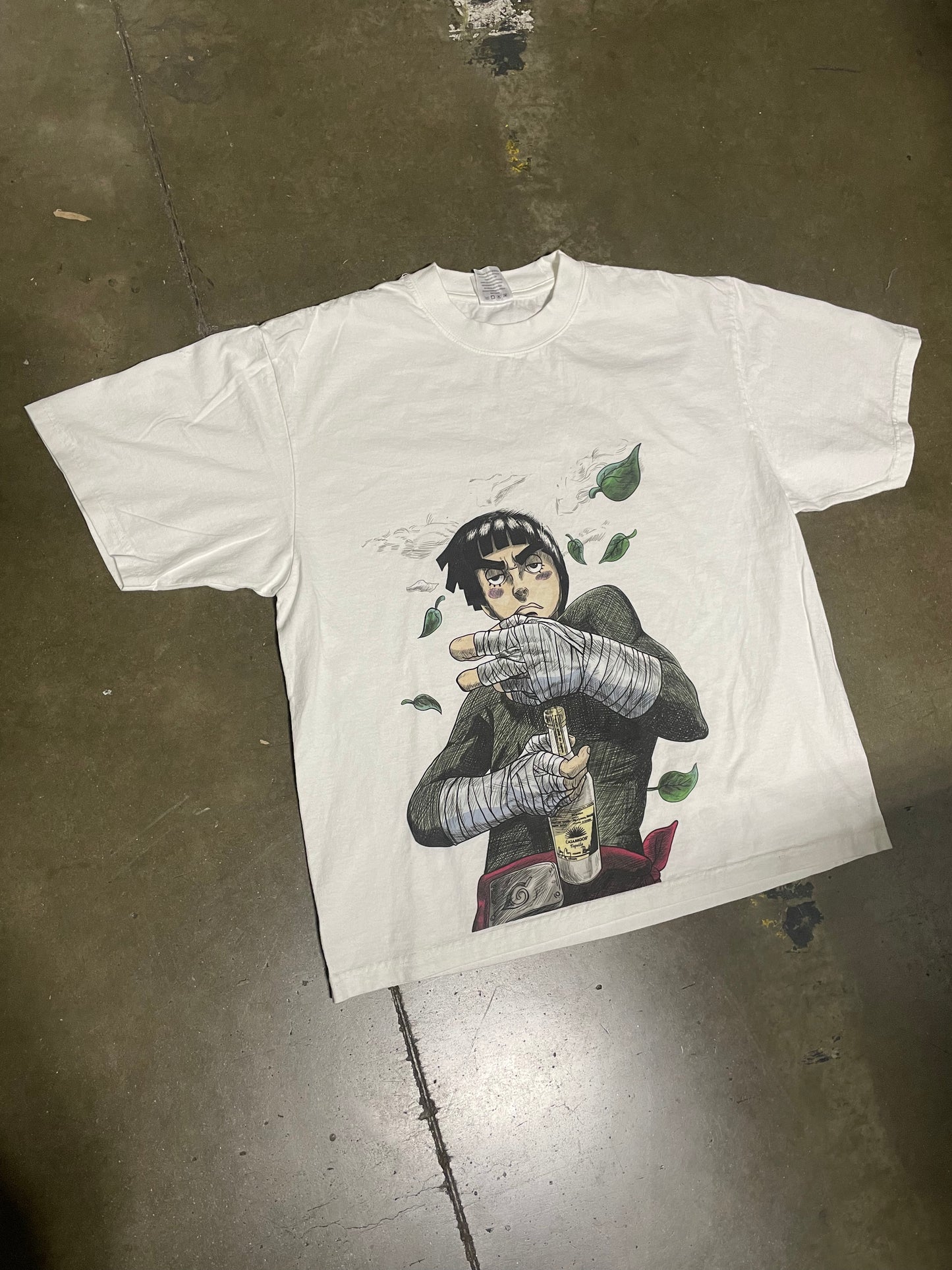 DRUNKEN FIST: ROCK LEE 001 TEE (pre order ship date: 7/21/24)