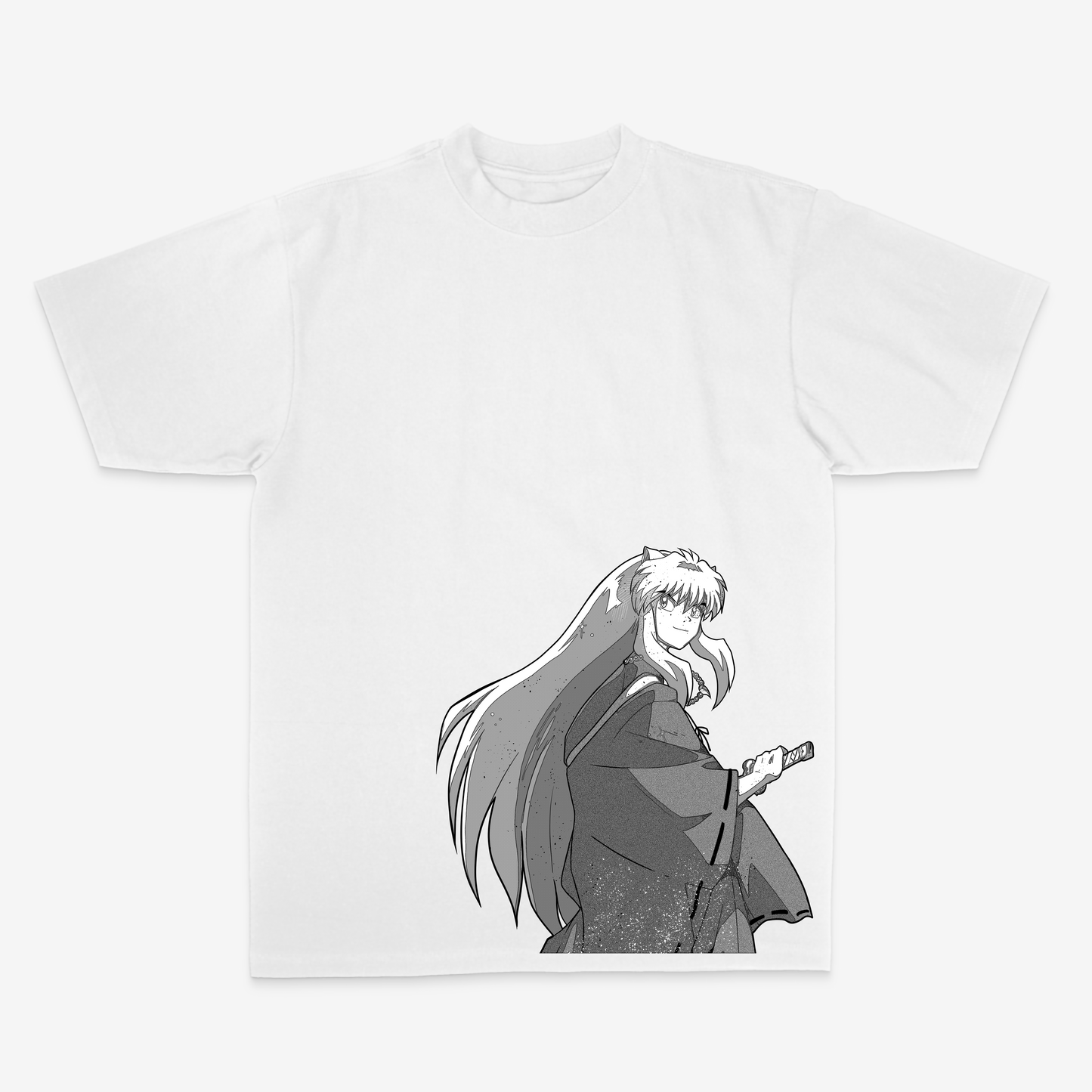 INUYASHA TEE (B/W)