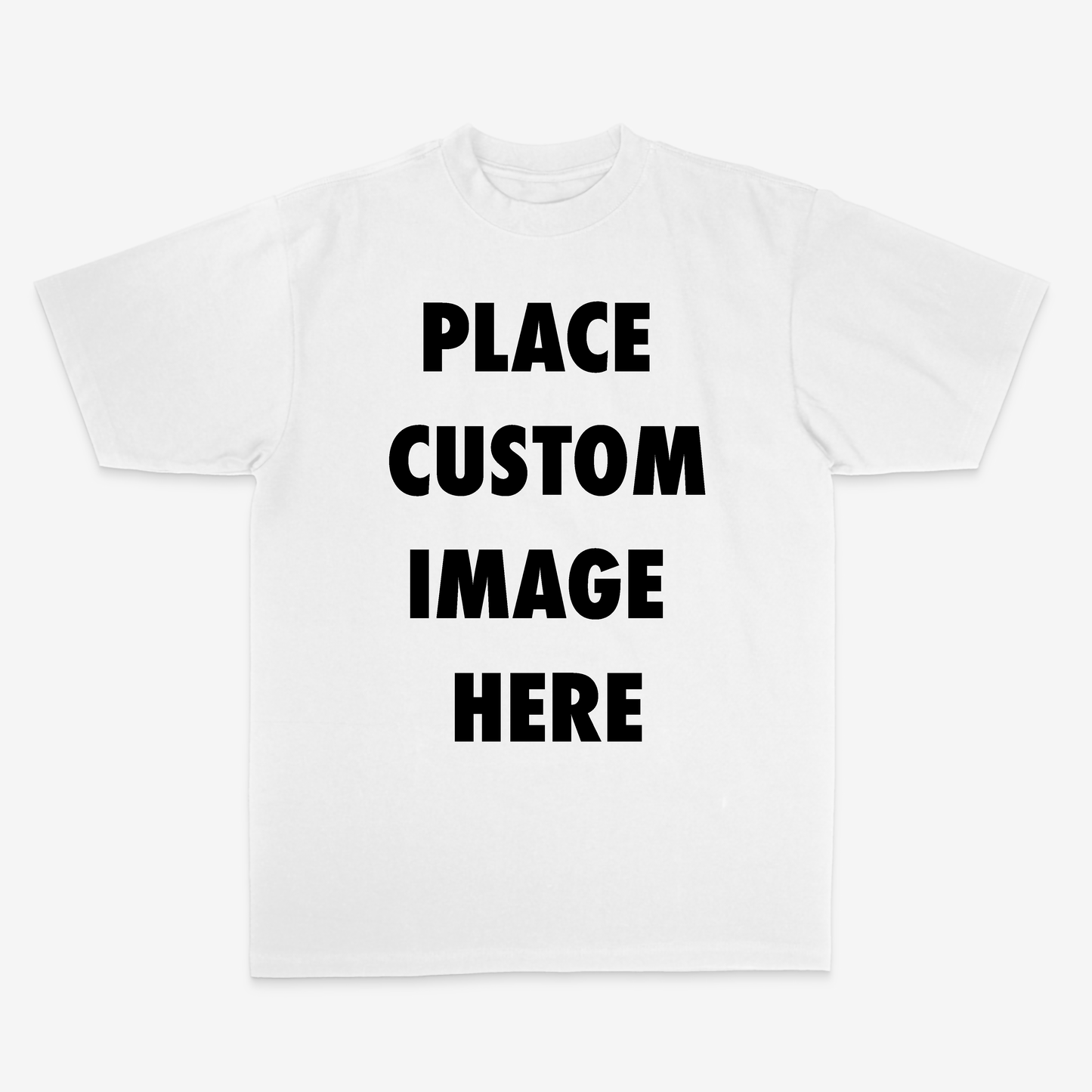 CUSTOM WHITE HEAVYWEIGHT TEE 7.5oz